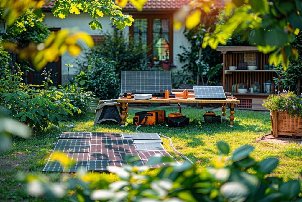 Kits solaires à installer soi-même en pleine nature