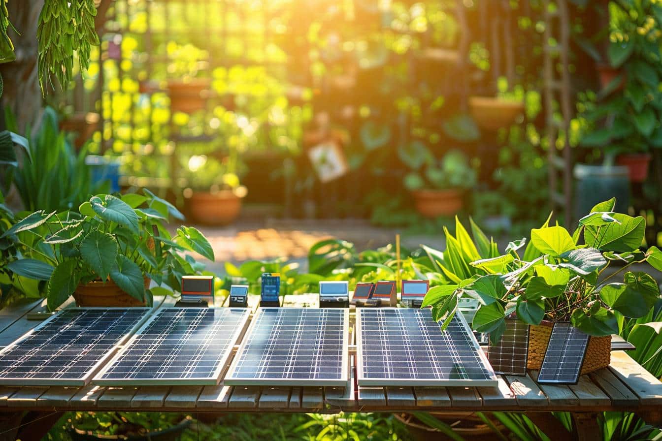 Kits solaires à installer soi-même en pleine nature  
Installation de panneaux solaires sur un toit ensoleillé